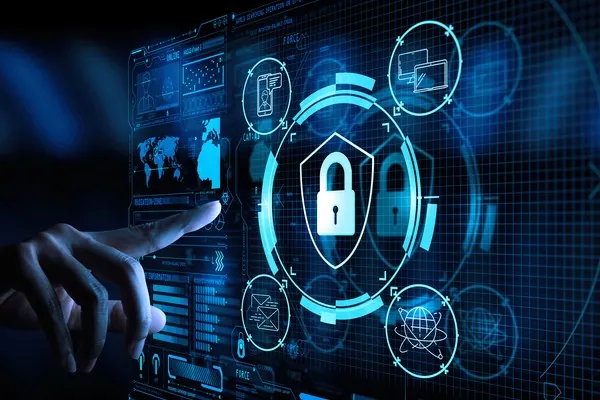 Biểu tượng lá chắn bảo mật và giấy phép uy tín của bay789